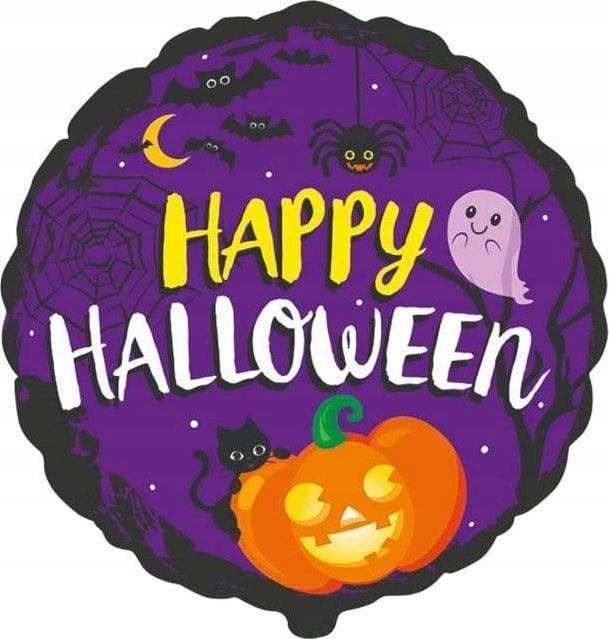 GoDan Balon foliowy 18" FX Happy Halloween B401616 12683
