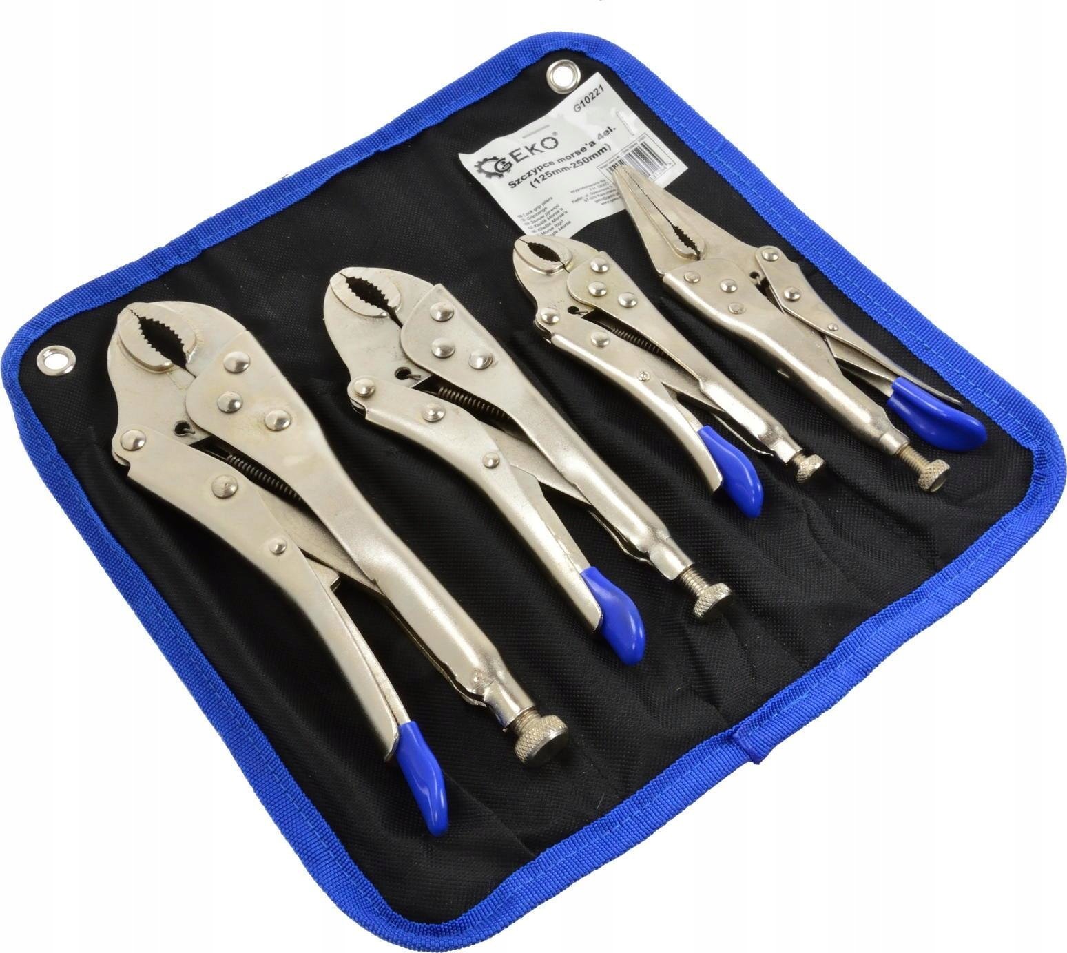 Geko Szczypce morse'a 4el. (125mm-250mm) (6/24)