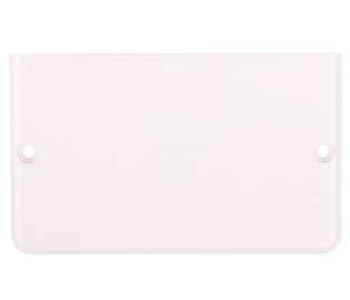 Kontakt-Simon Simon Connect Zakończenie kanału kablowego Cabloplus PVC 90x55 czysta biel TKA905502/9