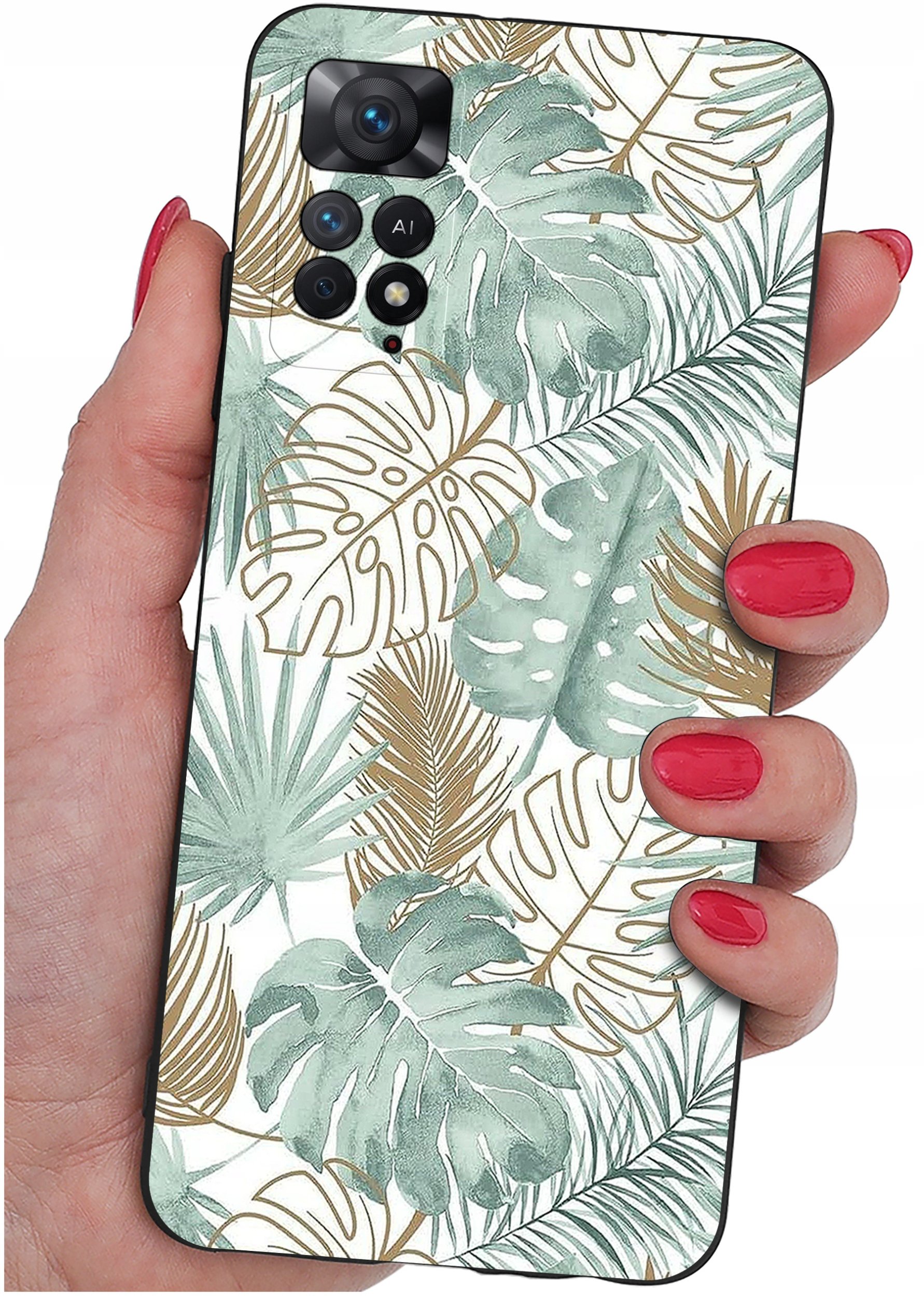 krainaGSM ETUI do Xiaomi Redmi Note 11 Pro SILIKONOWE MATT CASE + SZKŁO 9H