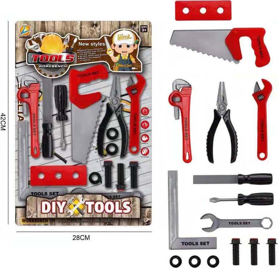 Trifox ZESTAW NARZĘDZI 15 ELEMENTÓW 1szt