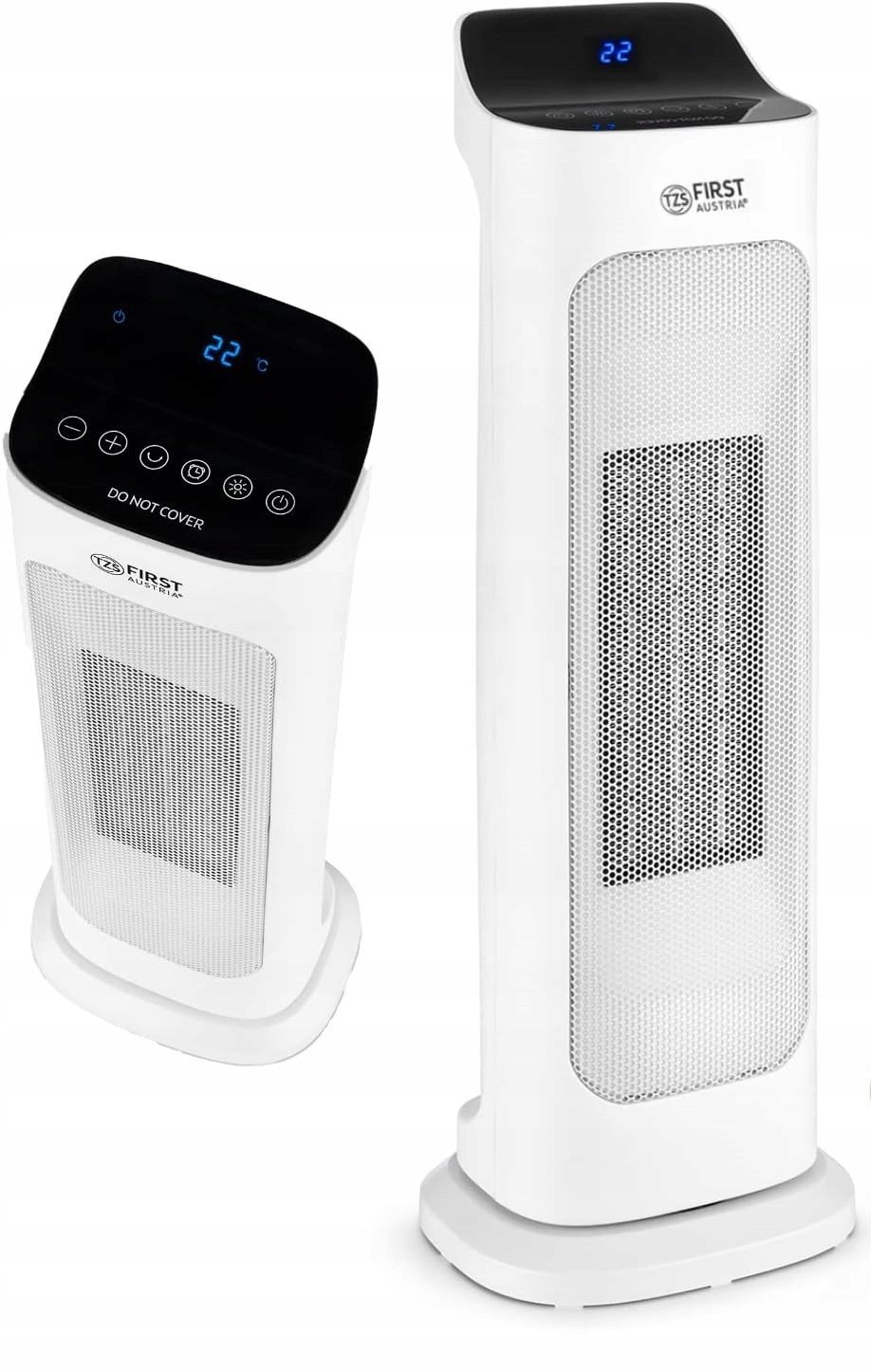 TZS First Austria FAN HEATER, CERAMIC, STAND, 2000W, DISPLAY, 2 POWER LEVELS FA-5565-4