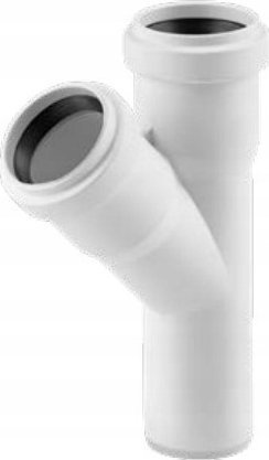 Magnaplast Trójnik kanalizacji wewnętrznej PP 32/32/67 HTEA biały