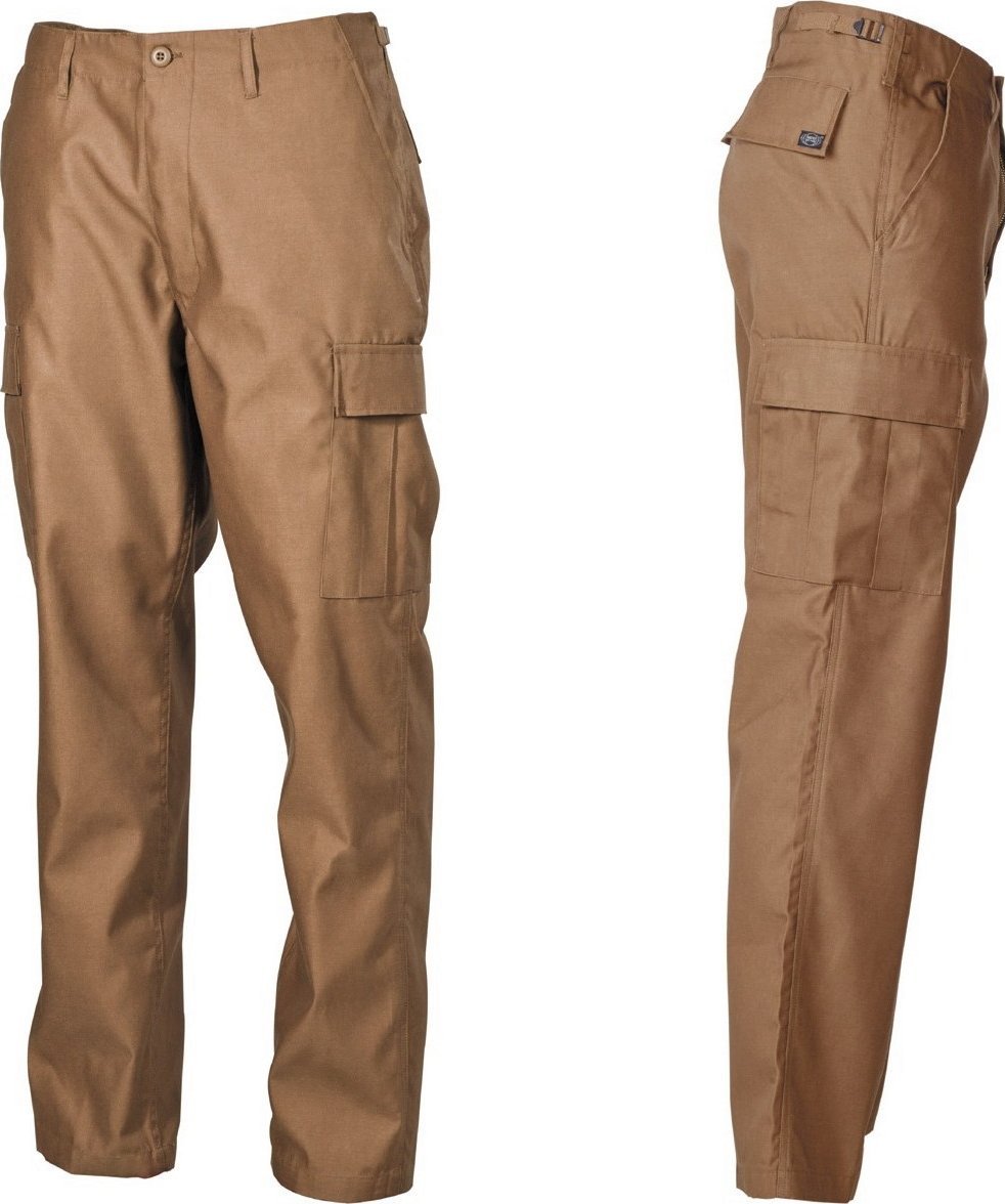 MFH SPODNIE US BDU Coyote tan L