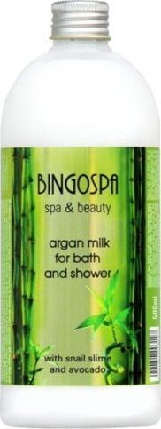BINGO SPA Bingospa Mleczko Arganowe Do Kąpieli 500 ml