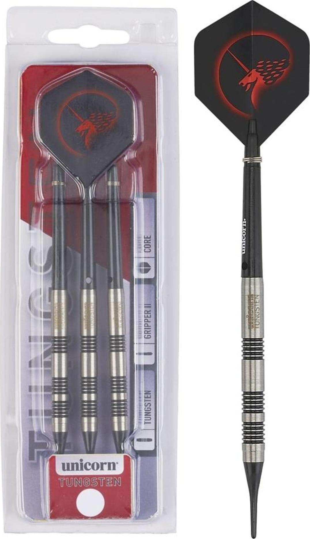 Unicorn Rzutki Unicorn Core tungsten darts 17g soft tip 03673 Uniwersalny