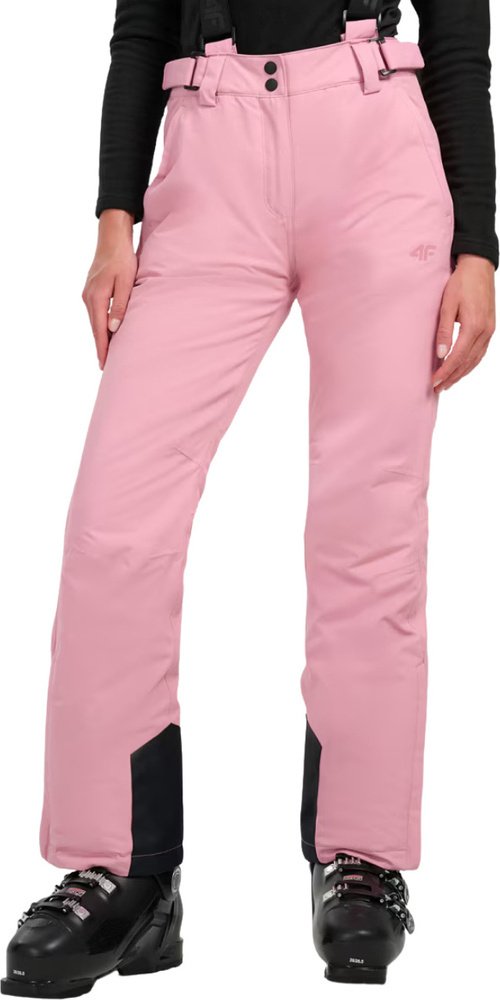 Spodnie narciarskie damskie 4F FNK F1157 różowe 4FWAW25TFTRF1157 54S XL
