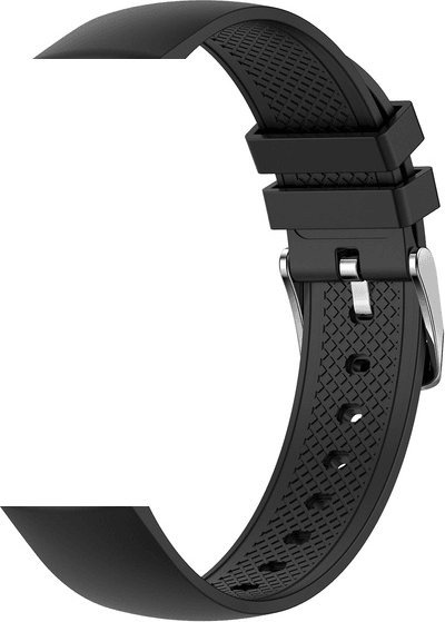 Bakeeley PASEK DO ZEGARKA H80 Czarny Wymienny Silikon