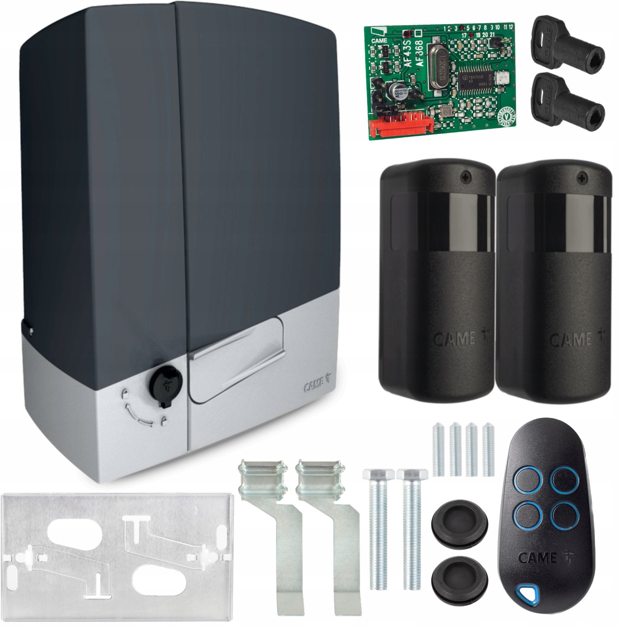Zestaw CAME BXV 6 PLUS TOP do bram przesuwnych (8K01MS-042)