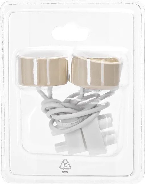 Aigostar Ceramiczna oprawa do żarówek GU10 biała 2 szt. Ceramiczna oprawa do żarówek GU10 biała 2 szt.