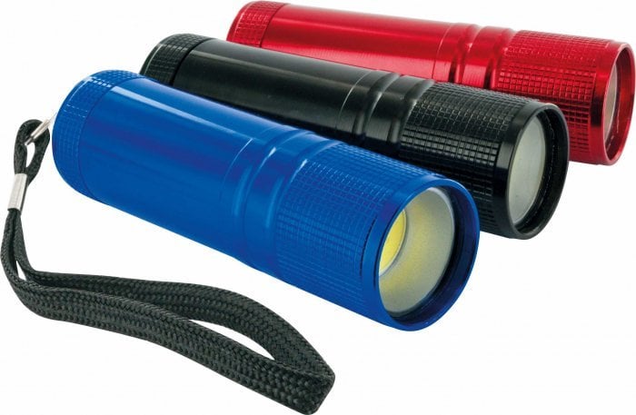 Latarka Schwaiger Schwaiger Mini LED Taschenkampe 90 Lumen rot