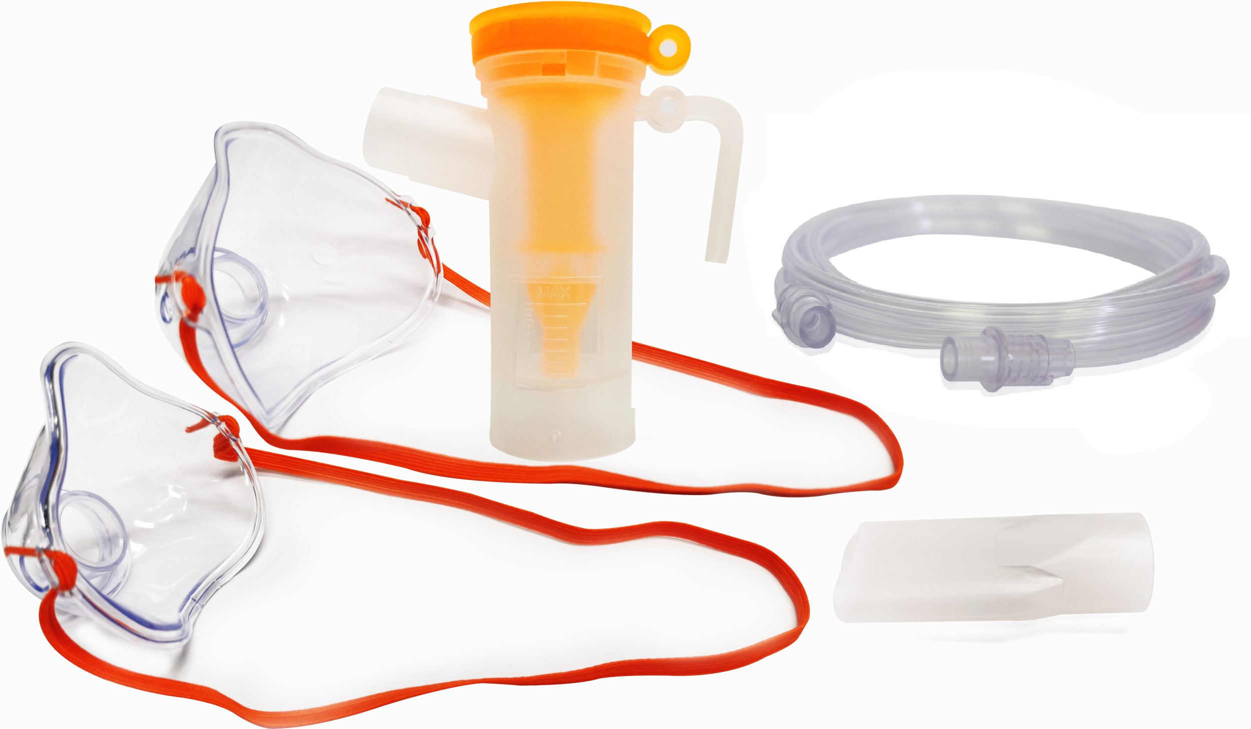 Zestaw akcesoriów do inhalacji nebulizacji NAK-BZ-01 duży nebulizator 12ml, uniwersalny