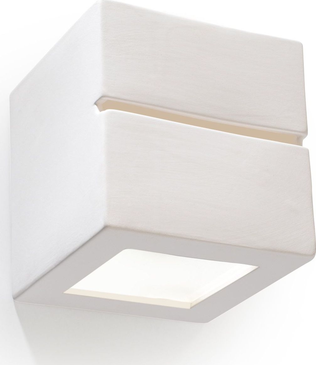 Kinkiet Lumes Ceramiczny kinkiet kwadratowy E708-Les