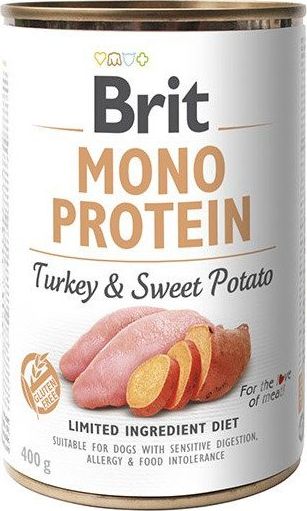 Brit BRIT MONO PROTEIN TURKEY & SWEET POTATO 400g