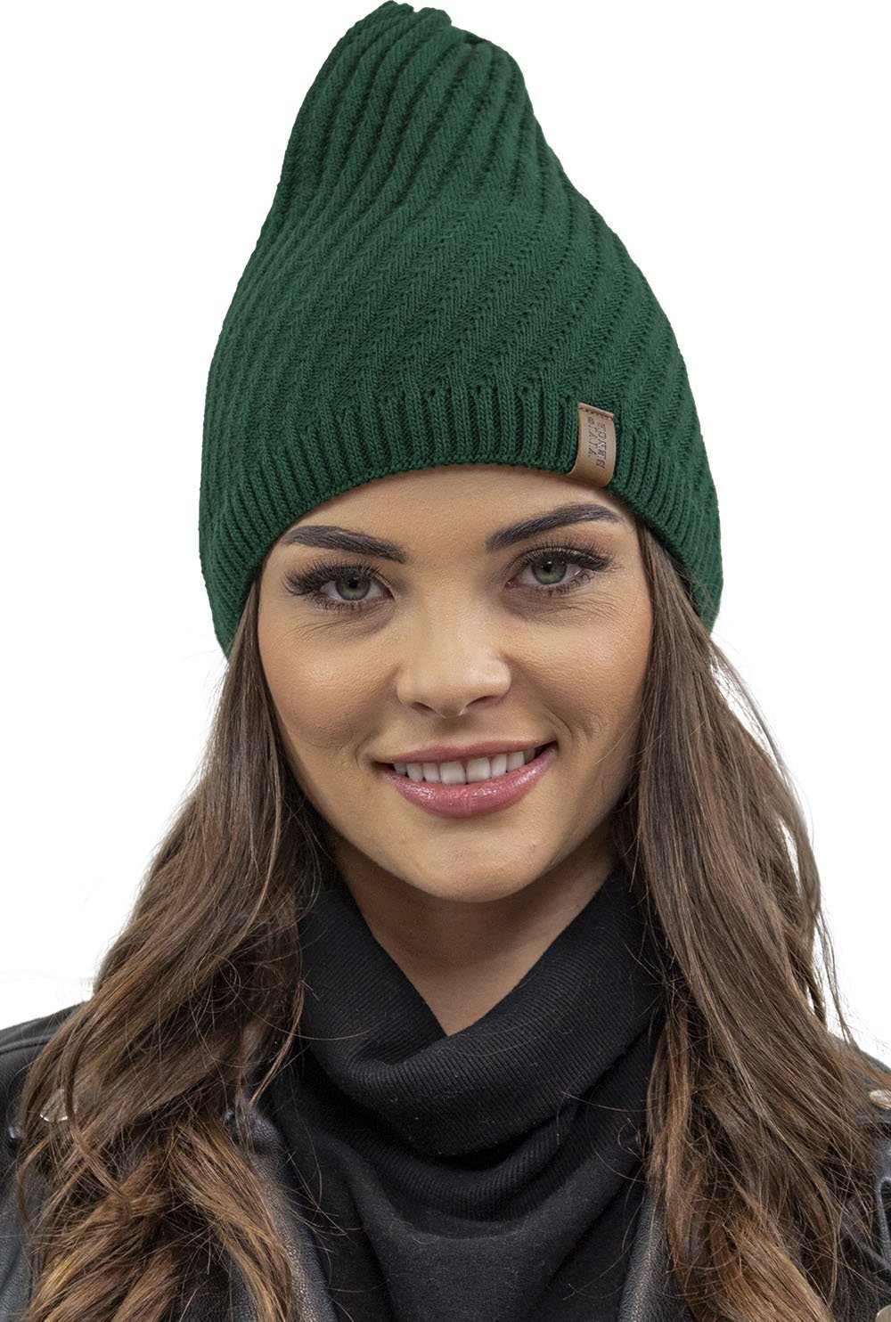 Vivisence Vivisence 7017 zielony UNI Nakrycie głowy czapka