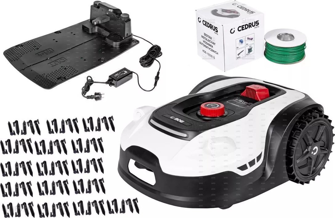 Robot koszący Cedrus CEDRUS L16 ROBOT KOSZĄCY KOSIARKA AUTOMATYCZNA DO TRAWY 1600m2 C-MOW - OFICJALNY DYSTRYBUTOR - AUTORYZOWANY DEALER CEDRUS