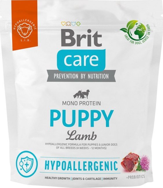Brit Brit Care Dog Hypoallergenic Puppy Lamb 1kg