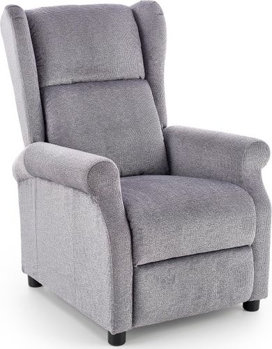 Halmar Fotel Agustin Rozkładany Szary kolor szary