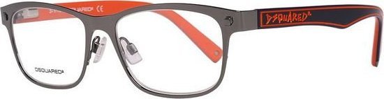 Dsquared2 Ramki do okularów Męskie Dsquared2 DQ5099-008-52 Gunmetal ( 52 mm)