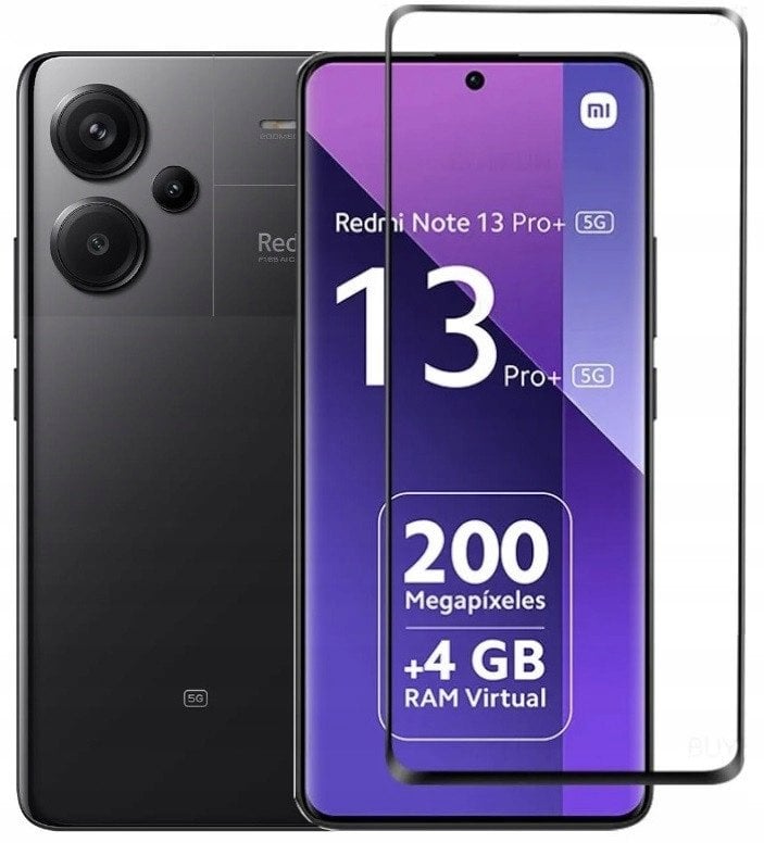 Szkło Hartowane OG Premium Glass - do Xiaomi Redmi Note 13 Pro+ 5G czarny