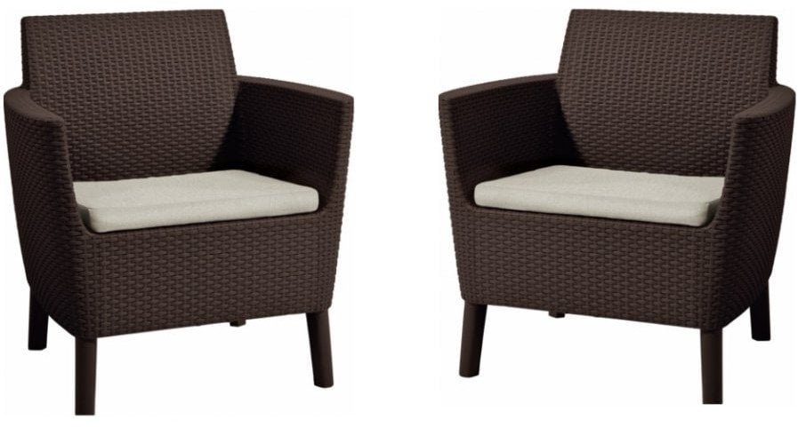 Garden chairs 2 pcs. Salemo Duo bruni 8711245158686