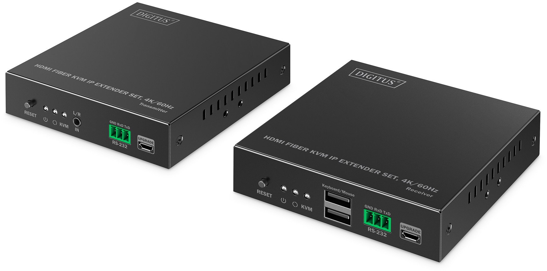 HDMI Fiber KVM Extender Set