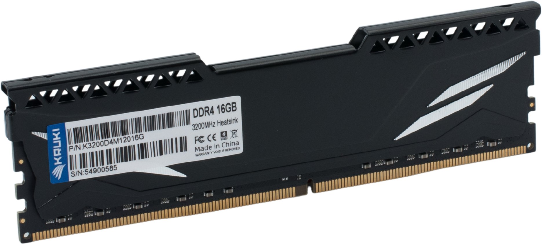 Pamięć Kruki DDR4 16GB Udimm 3200MHz 1.2V z radiatorem