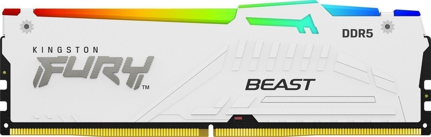 Pamięć Kingston Fury Beast RGB, DDR5, 32 GB, 5600MHz, CL36 (KF556C36BWEA-32)