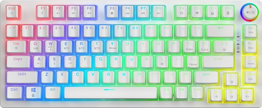 Klawiatura Savio Phenix Pudding Gateron Yellow Pro (PHENIX WHITE GAT YEL PUD)
