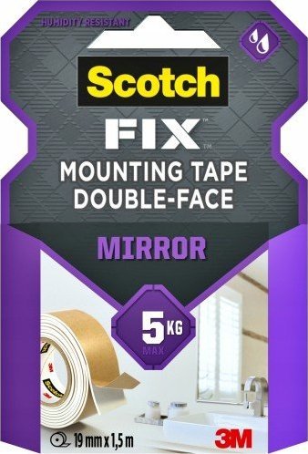 Sila Taśma montażowa dwustronna do łazienki 19 mm x 1,5 m