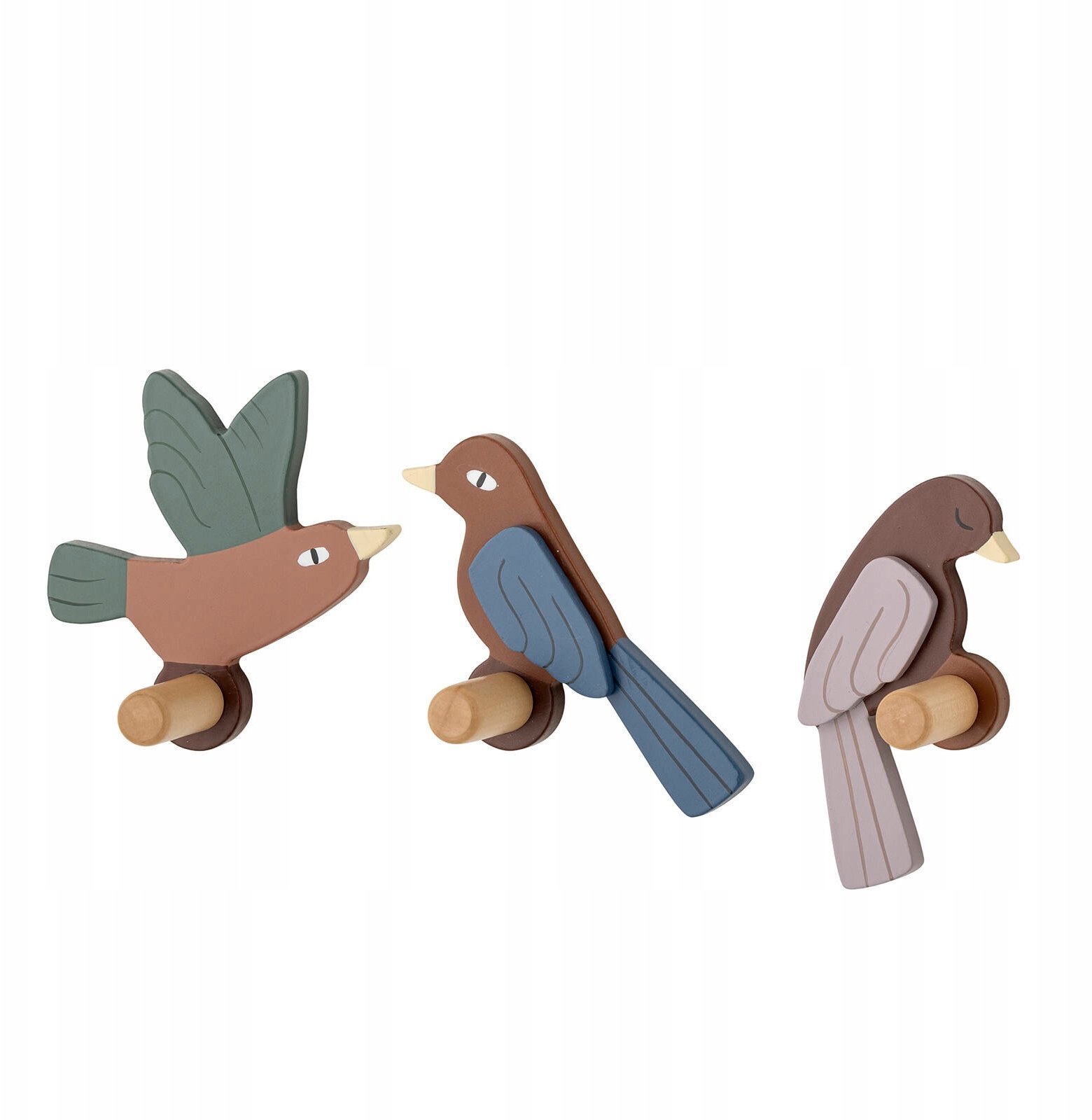 Bloomingville MINI - Set of 3 - Lew Bird Hooks (82054427)