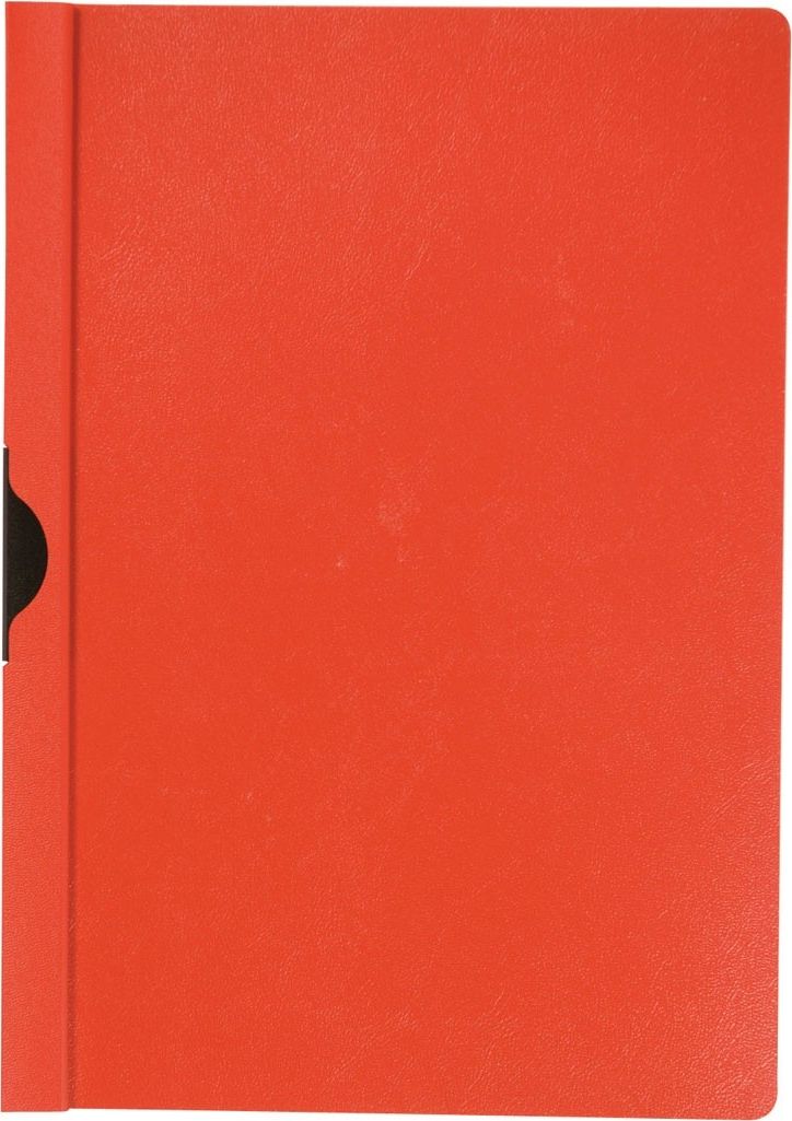 Q-Connect Skoroszyt Q-CONNECT z metalowym klipsem, PP, A4, 200/350mikr., czerwony