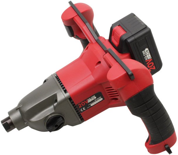 ROOKS 20V AQ-ONE MIESZADŁO 450/720 RPM, 120 MM, KOMPLET Z AKUMULATOREM 4AH