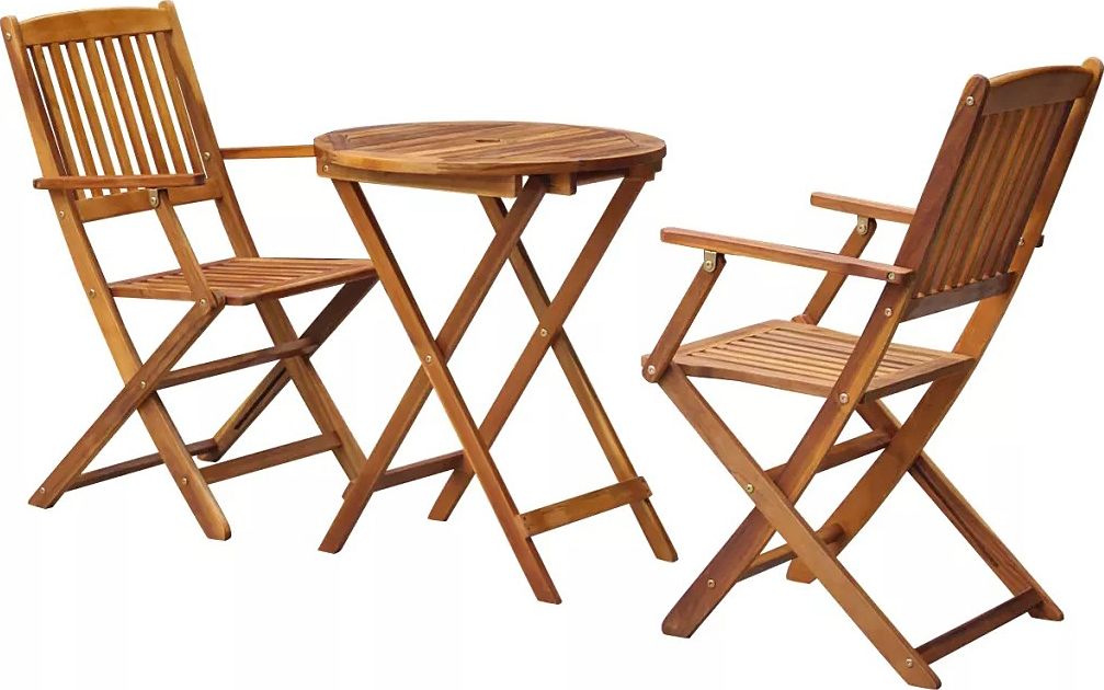 Elior Zestaw drewnianych mebli ogrodowych - Gemini