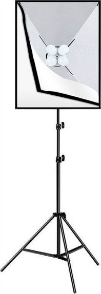 Zestaw studyjny Puluz Puluz Zestaw studyjny Softbox LED 50x70cm, statyw, żarówki LED 4 szt PU5071EU
