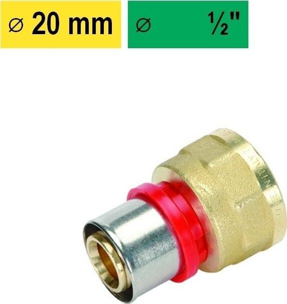 GF Redukcja Zapras Zacisk 20X1/2 Gw