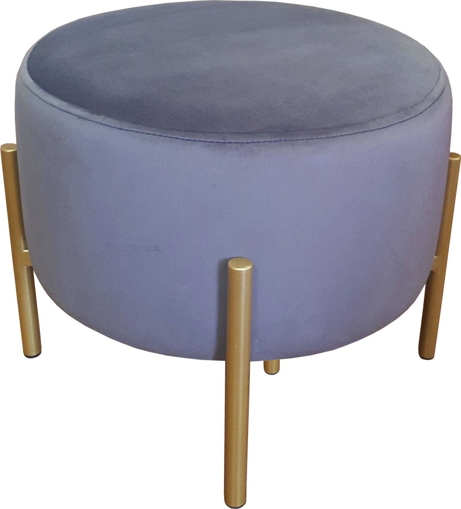 Atos Pufa OLA LOFT ławka podnóżek metal złota kolory