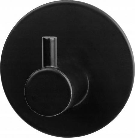 Galicja Wieszak samoprzylepny ścienny pojedynczy TIMO czarny