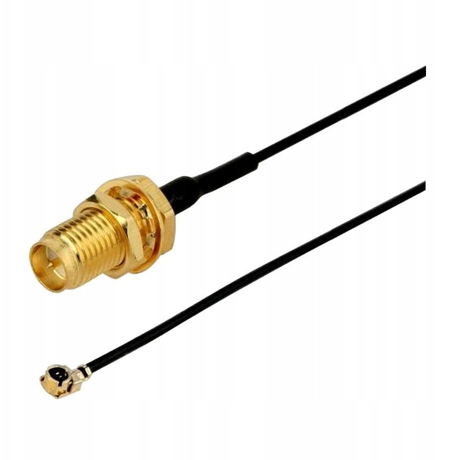Konektor antenowy 20cm uFL IPEX to RP-SMA męski