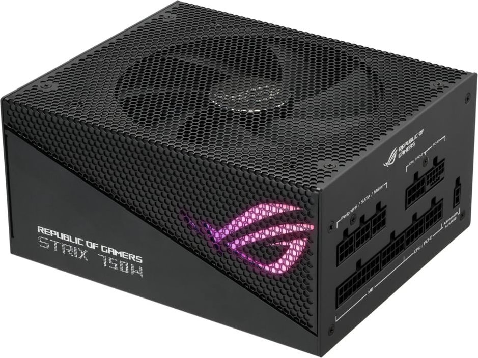 Zasilacz Asus ROG STRIX 750W Gold Aura Edition (90YE00P3-B0NA00)