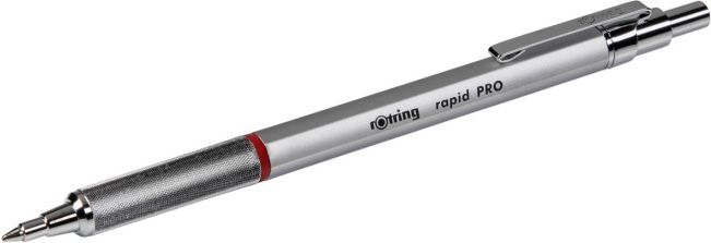 Rotring Rapid Pro - długopis Rotring srebrny (1904291)