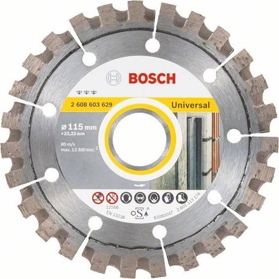 Bosch TARCZA DIAMENTOWA UNIVERSAL 115MM