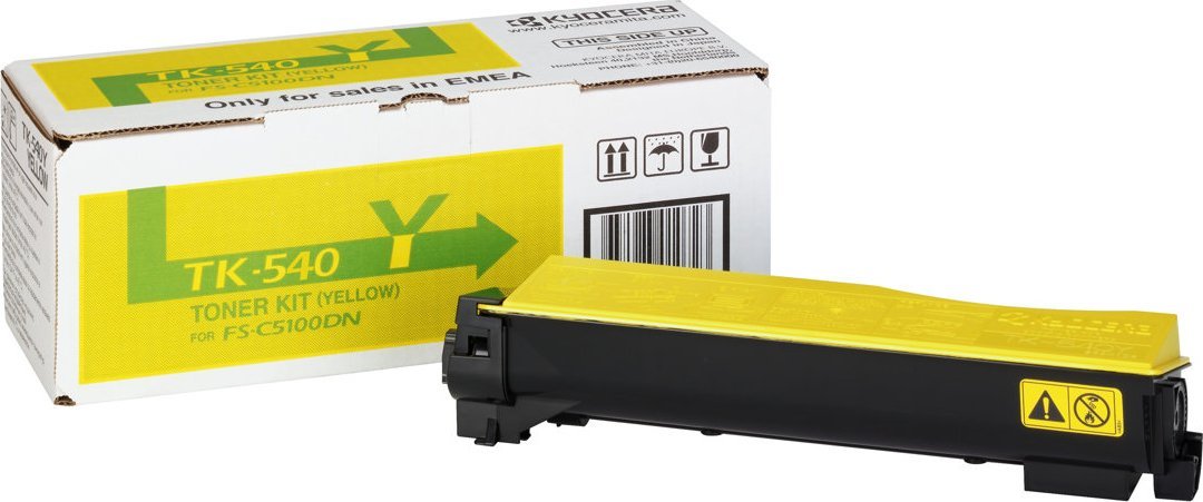 Toner Kyocera TK-540 Yellow Oryginał (TK540Y)