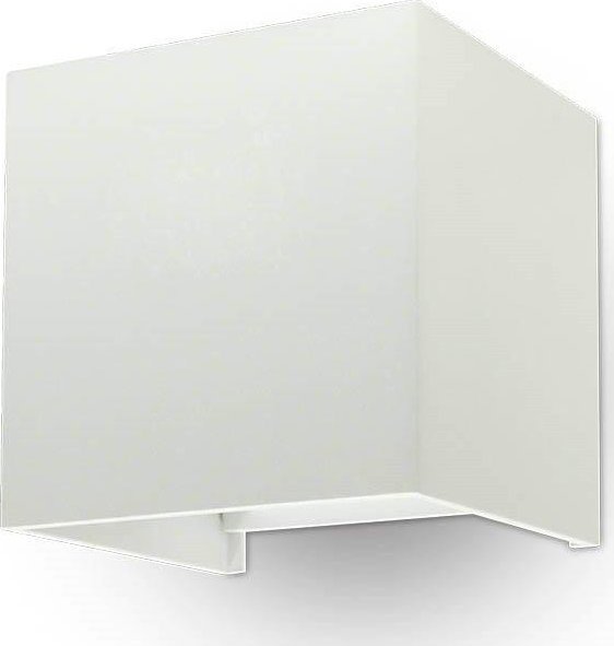 Kinkiet V-TAC Oprawa Ścienna V-TAC 5W Kinkiet Regulowany Biały Kwadrat IP65 Bridgelux VT-759 neutralna
