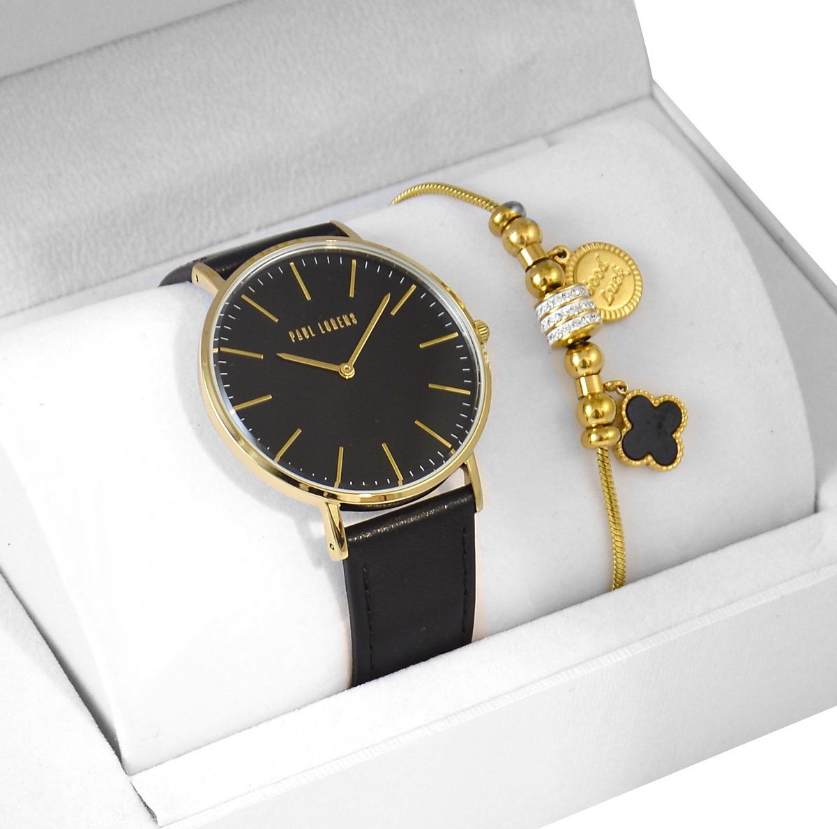 Zegarek Paul Lorens Zestaw damski zegarek Paul Lorens LONGIE - 11014A7-1A2 + bransoletka Pacific