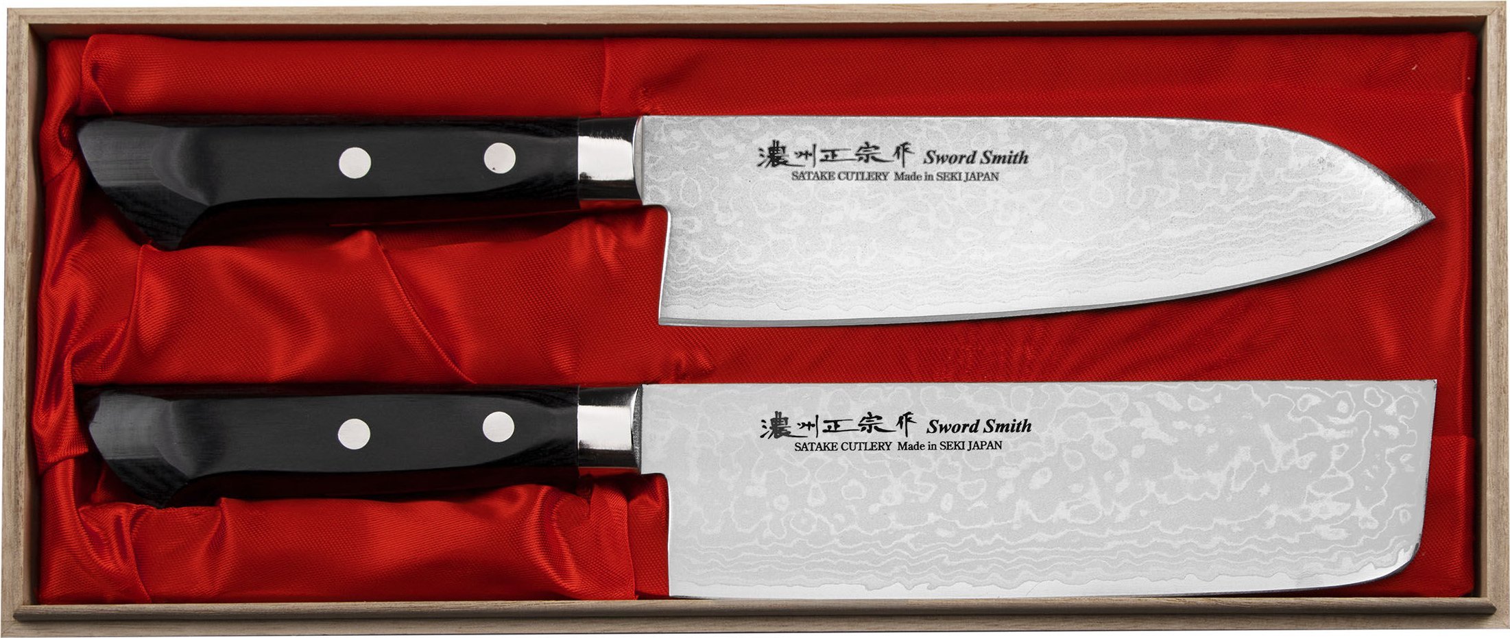 Satake Satake Unique Sai VG-10 Zestaw Nóż Santoku +Nakiri