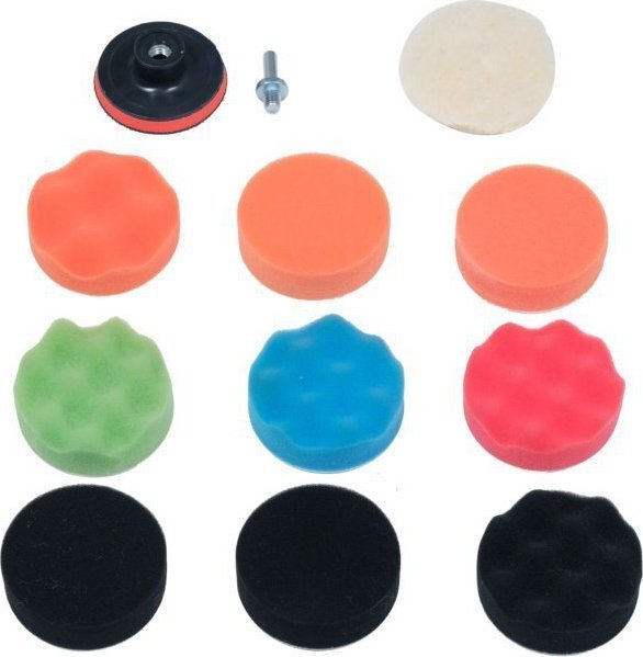 Yato ZESTAW DO POLEROWANIA 80MM, M10, 12SZT.