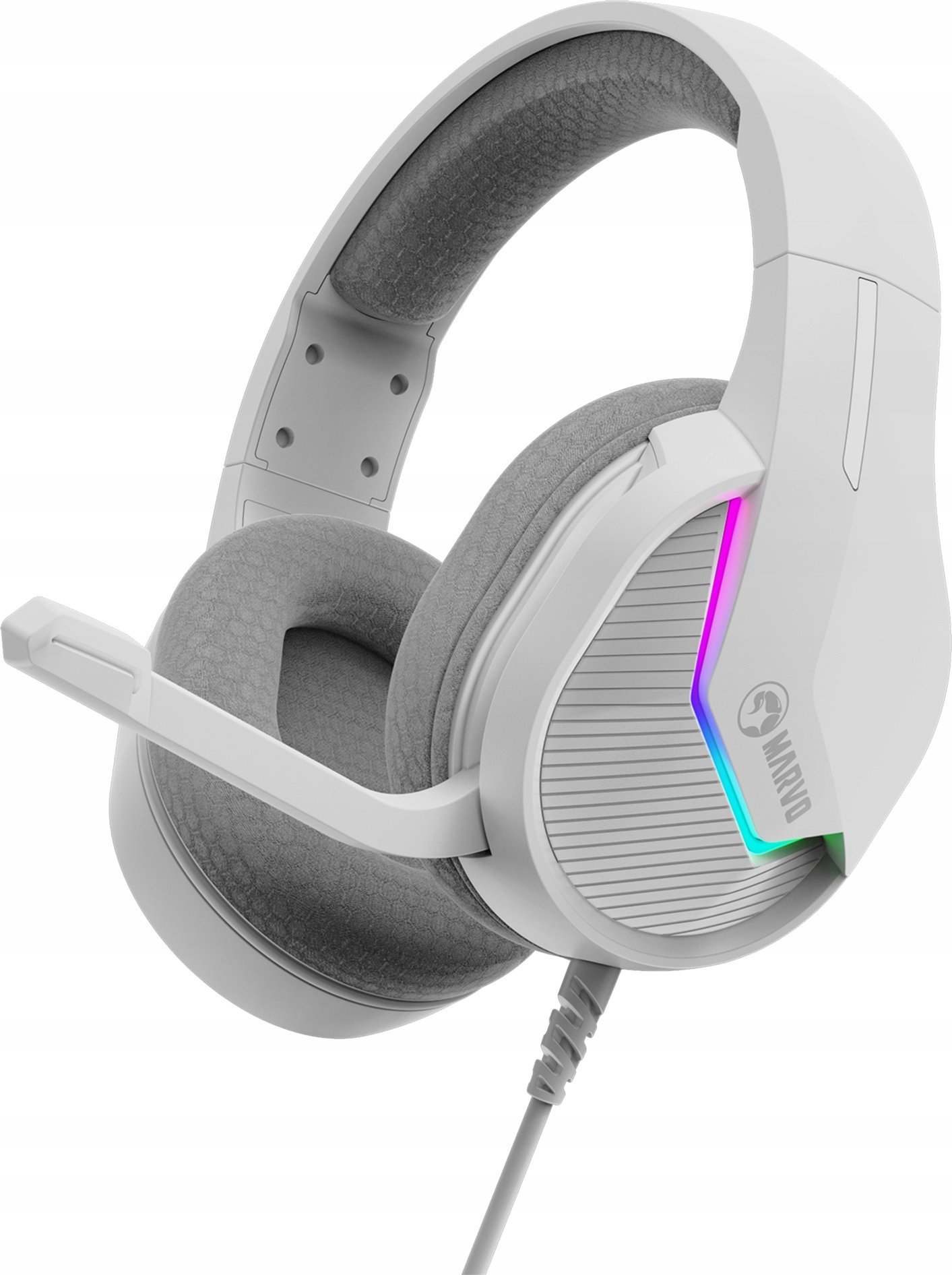 Słuchawki Marvo H8618 Białe (H8618 WH)