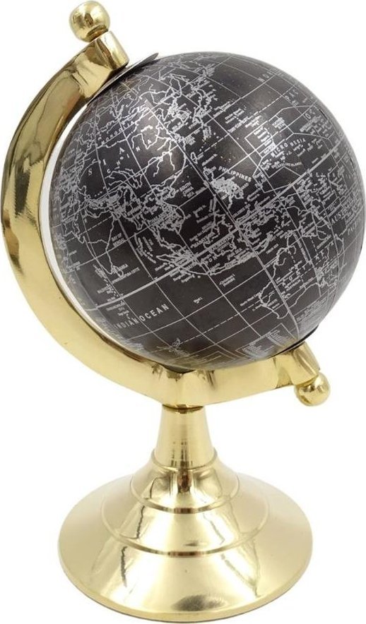 Upominkarnia Globus Dekoracyjny Czarny MMG004S