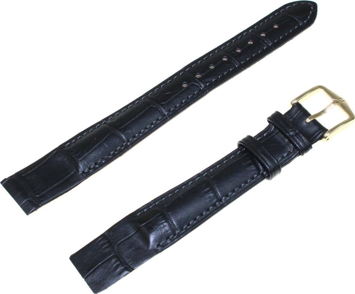 Hirsch Skórzany wodoodporny pasek do zegarka 16 mm HIRSCH Duke L 01028050OE-1-16